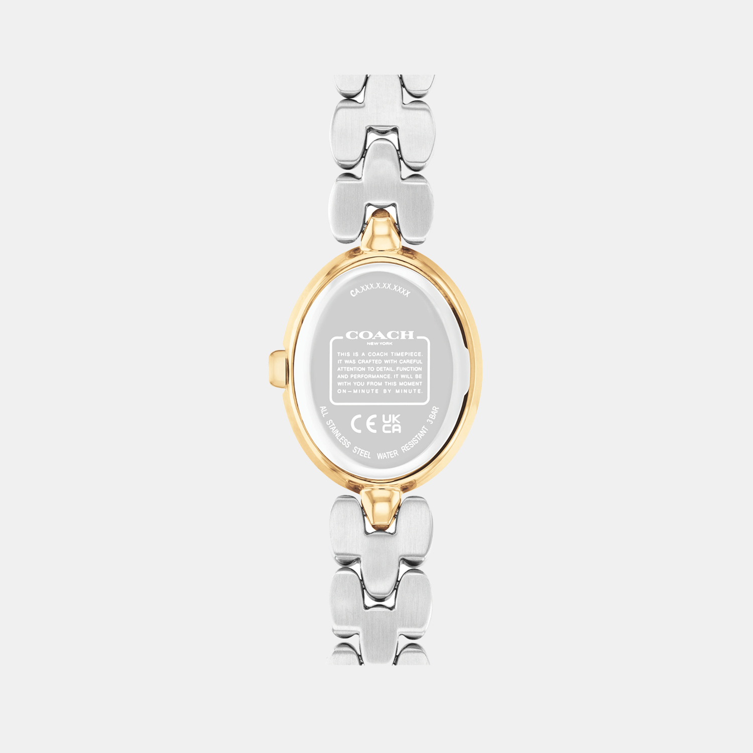 Sammy Women Quartz White Dial Analog Stainless Steel Watch 14504419