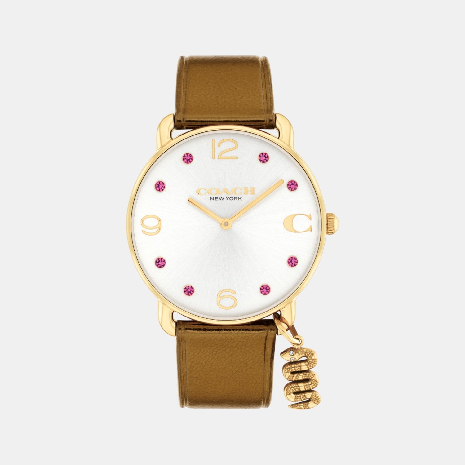 Elliot Women Quartz White Dial Analog Stainless Steel Watch 14504449