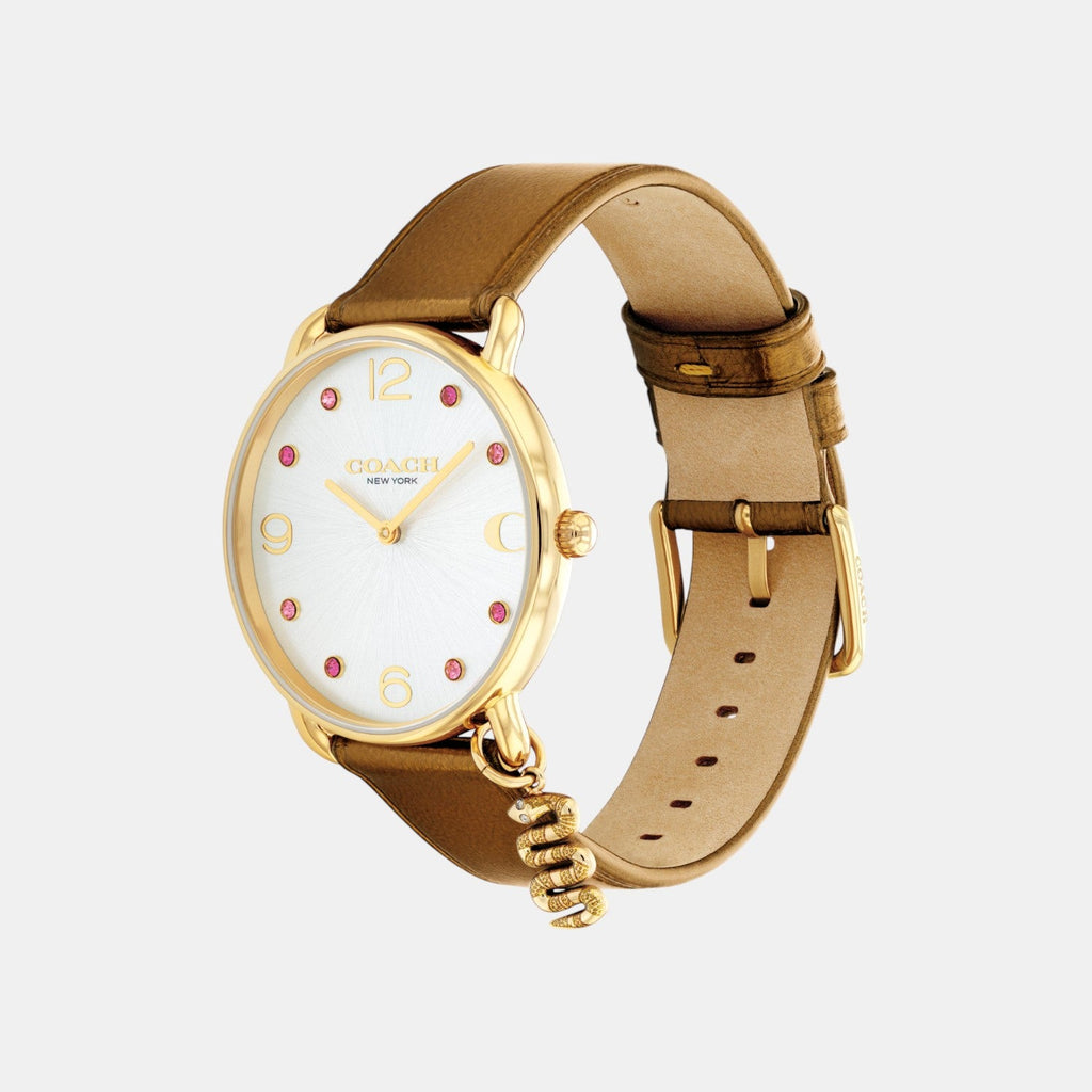 Elliot Women Quartz White Dial Analog Stainless Steel Watch 14504449